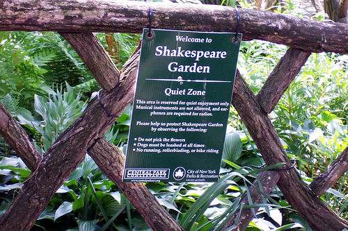 Shakespeare Garden 