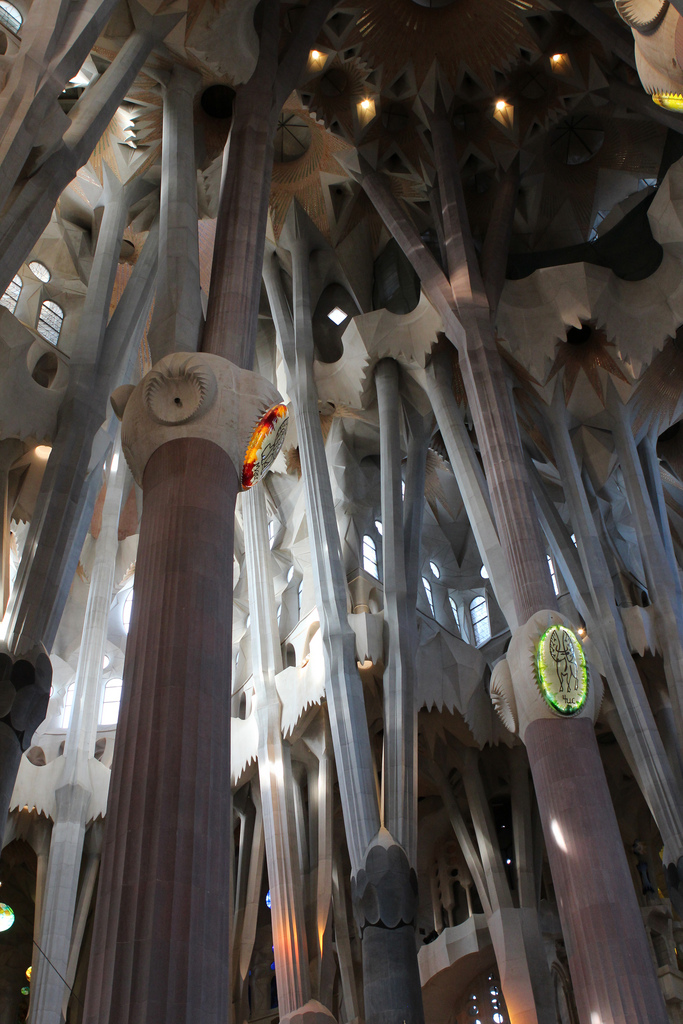 Sagrada Familia Säulen