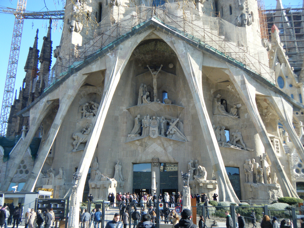 Sagrada Familia  Eingang