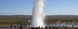 Strokkur geyser - geysir